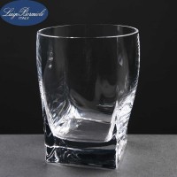Rossini Square Base 9oz Whiskey Glass Incl. FREE TEXT Engraving